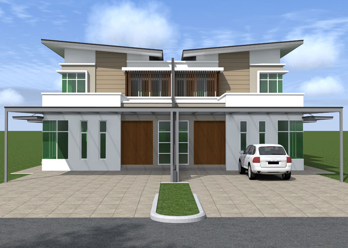 Brunei Residential Housing Commercial Projects Semi -Detached Detached